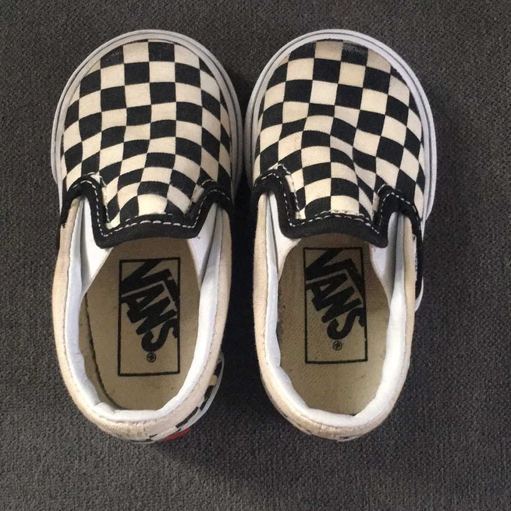 Toddler Vans Checkerboard Slip-On Shoes